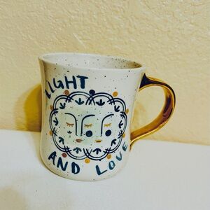 Anthropologie Light And Love Mug